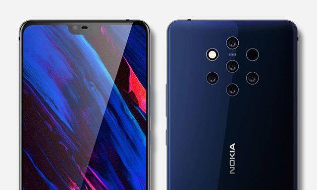 惊了!诺基亚神机再曝光:果真使用5摄设计