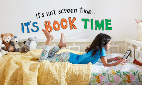 看电子书不只是大人的专属,Amazon Kindle熊孩