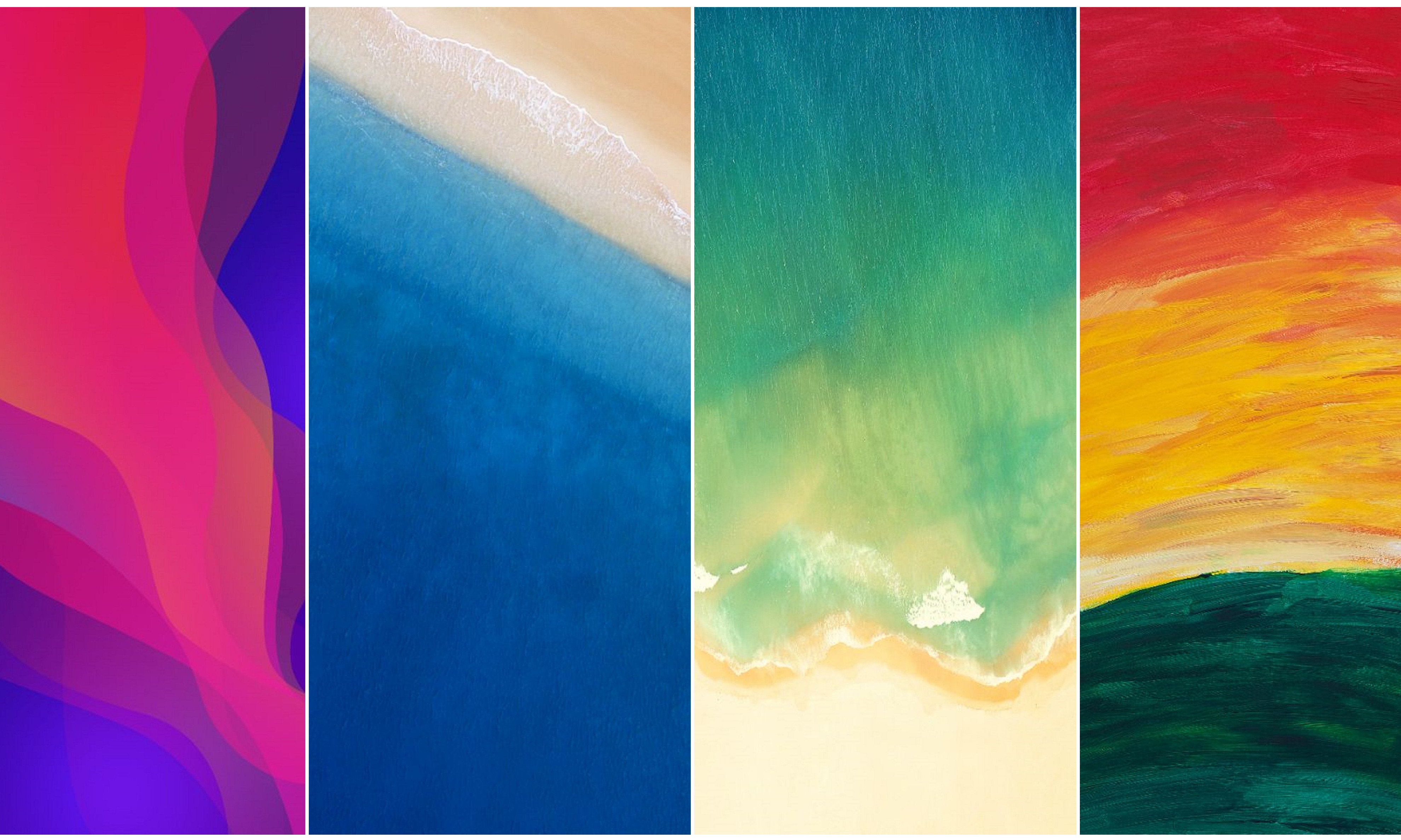 斑斓夺目!OPPO Find X内置渐变壁纸分享