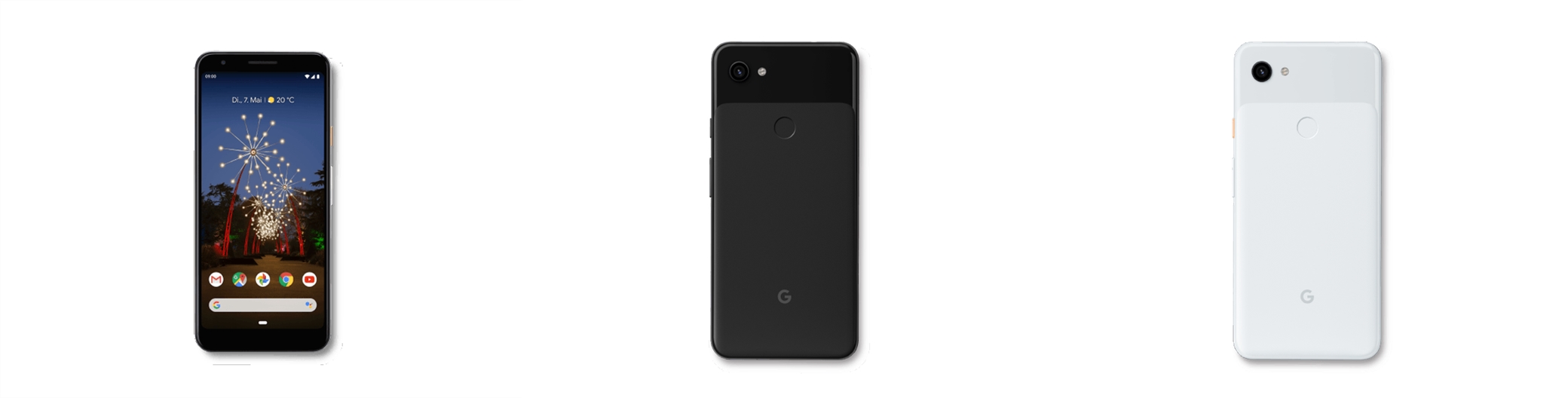 谷歌Pixel 3a系列完全曝光：内置3000mAh电池+18W快充+黑白双色
