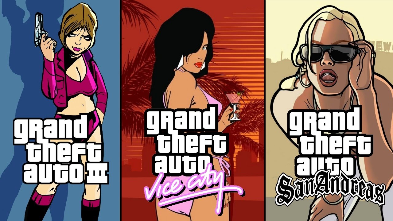 《gta》三部曲重制版曝光:年底前发售