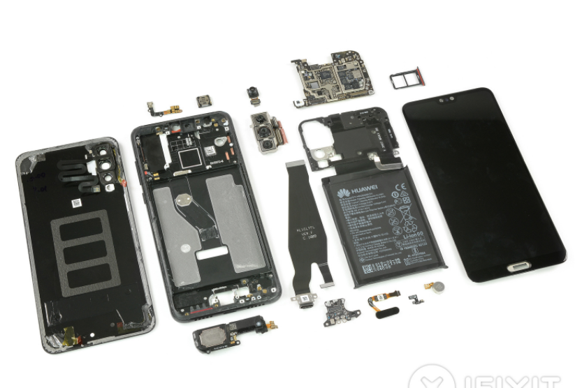 资讯 > 正文今天早些时候,ifixit就对新推出的旗舰手机华为p20 pro