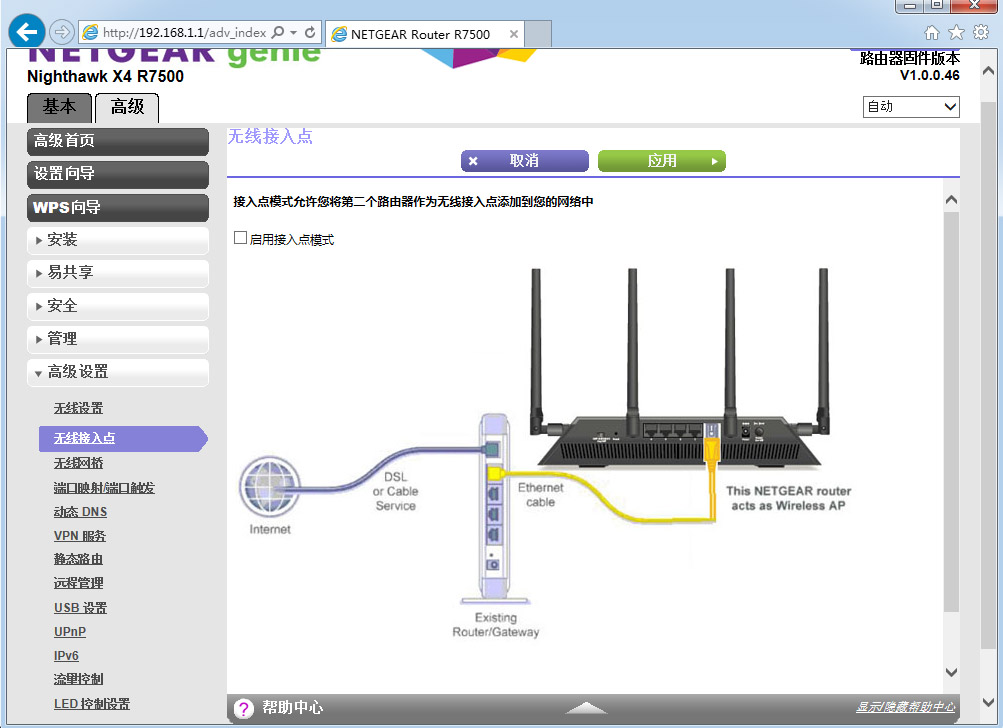 网络新变革 - 网件Netgear R7500路由器固件系