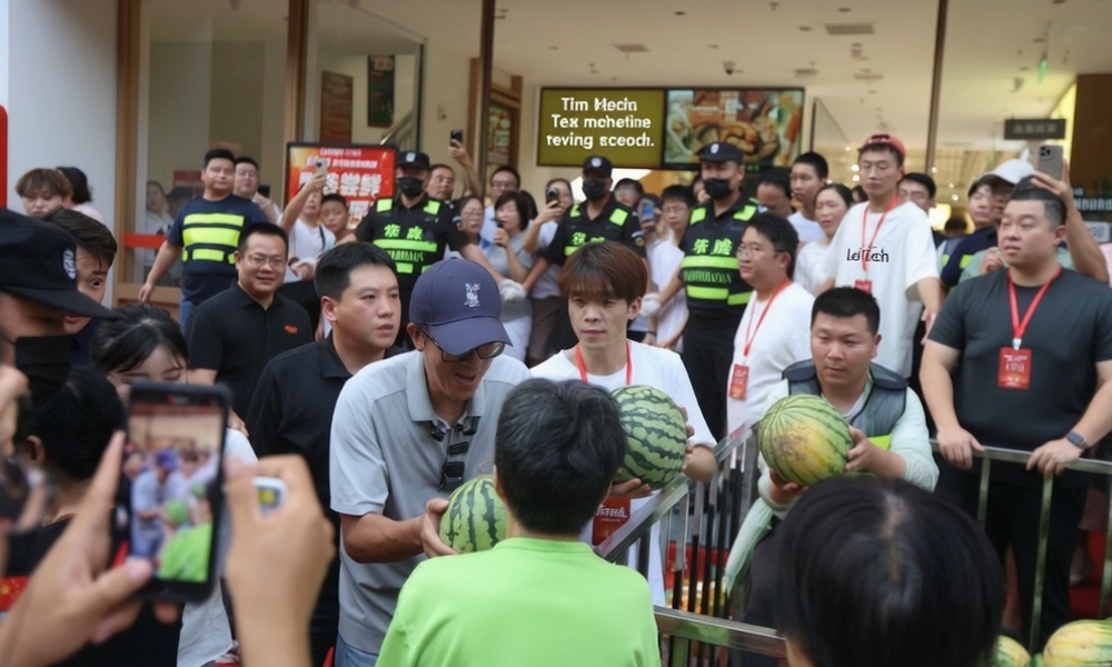 Too Low-Key! Yu Minhong Gave Away 1,000 Watermelons on a Zhengzhou Street—Netizens: Sincerity Matters More Than Marketing