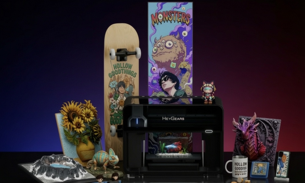 Crowdfunding tops ten million US dollars in one week; HeyGears brings industrial-grade full-color 3D printers to desktop use