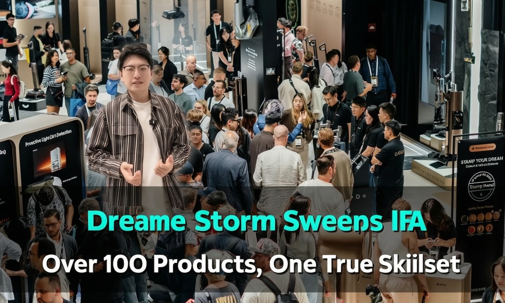 Dreame’s 100+ Products All Tell One Story: Robotic Home Automation