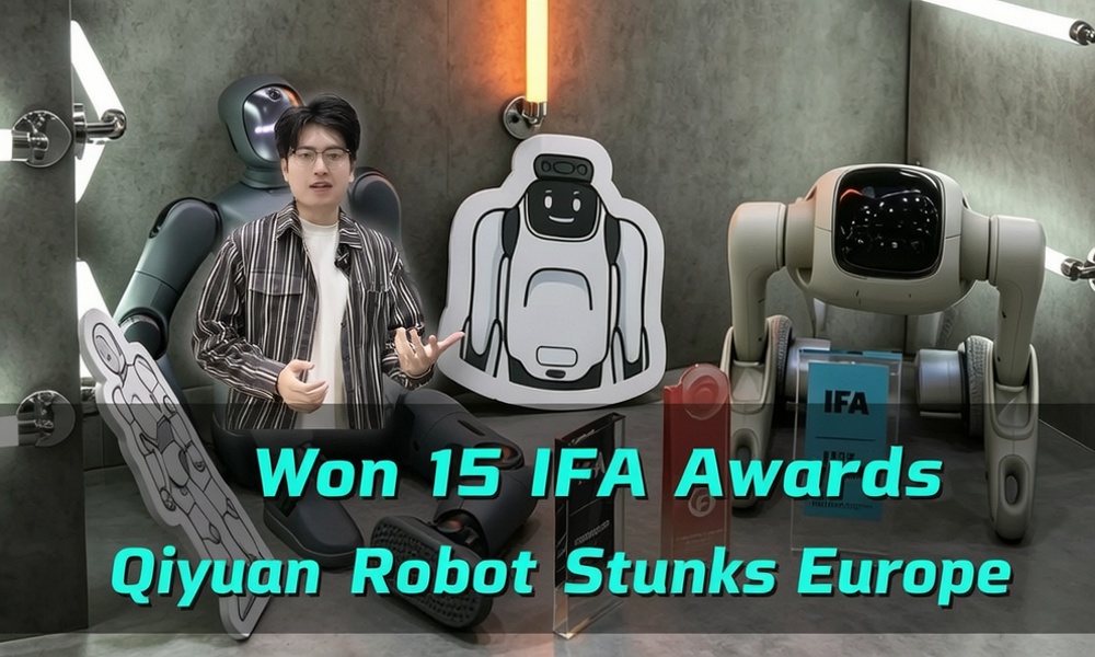 Qiyuan Robotics Takes Europe by Storm! Wowing International Audiences at IFA