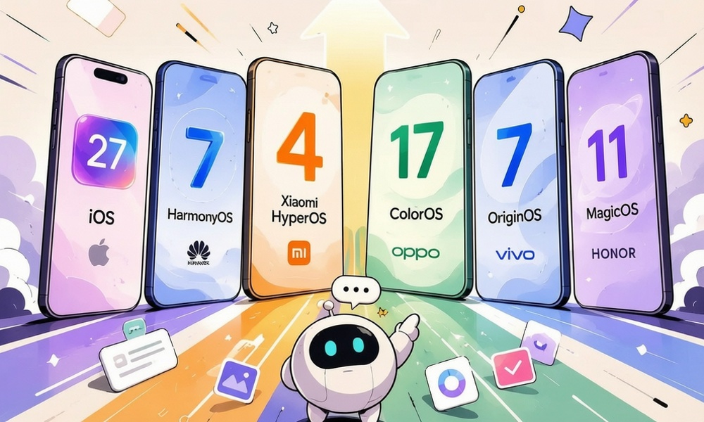 Massive mobile OS upgrades! Huawei, Xiaomi, Oppo, Vivo, Apple and Honor are all racing to integrate AI, but are their core approaches actually vastly different?