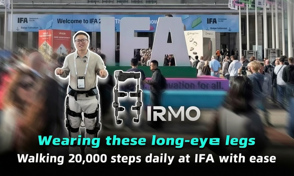At IFA, My ‘Vision-Enabled Legs’ Became My Superpower—20,000 Steps Daily
