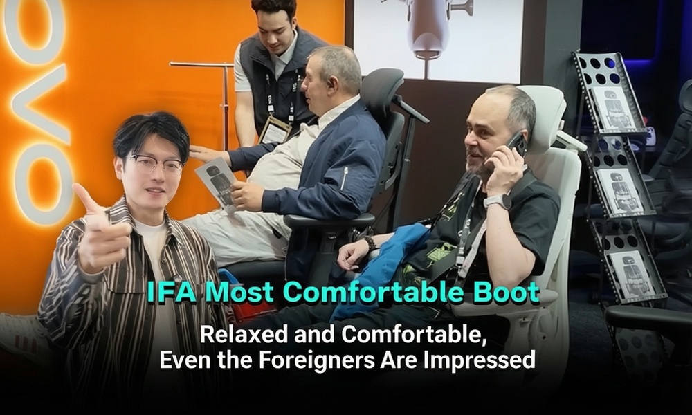 IFA 2026: IFA’s Most Comfort‑Oriented Booth — A Chinese Chair Keeps International Visitors Seated for Hours