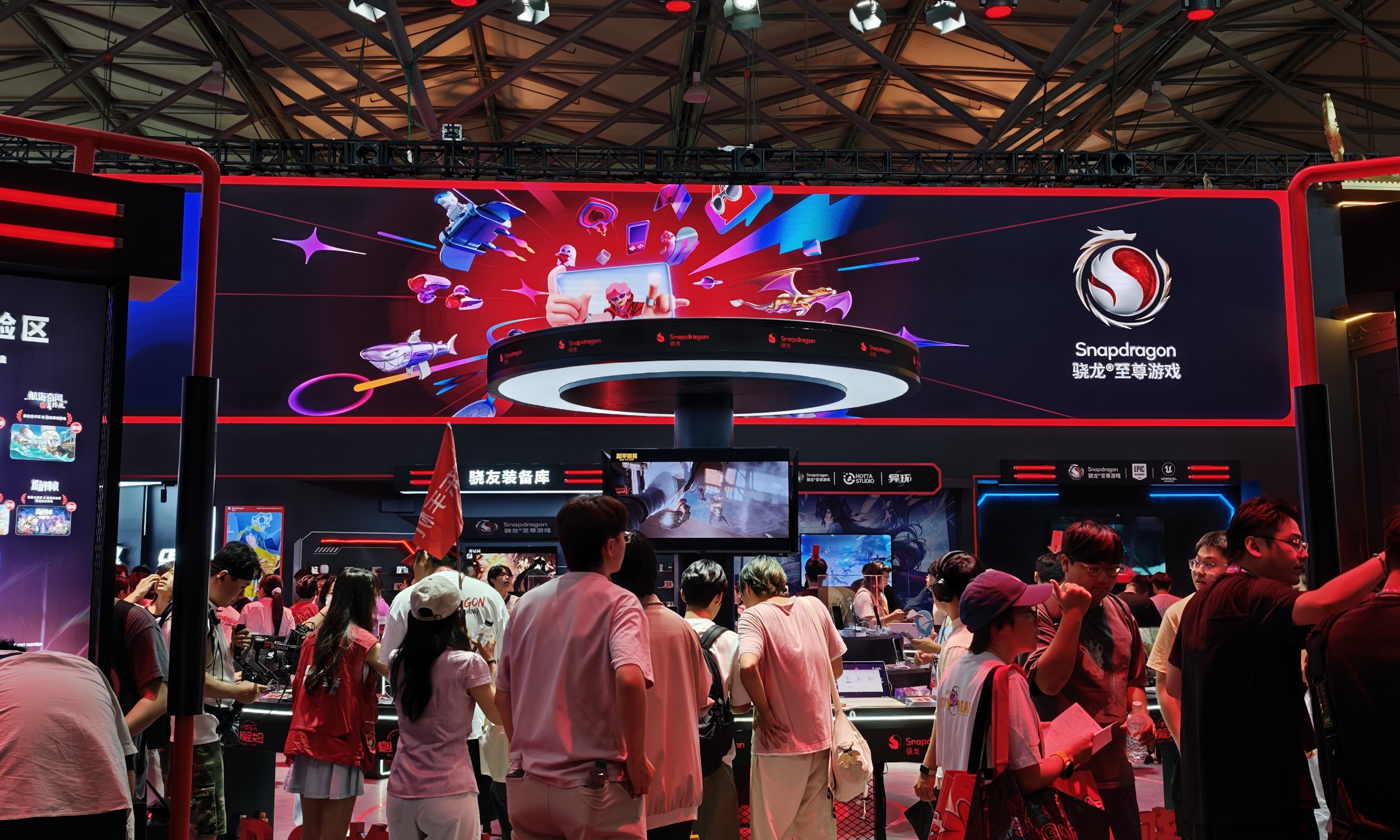 ChinaJoy直接包馆!高通骁龙更懂玩家,一直和年轻人玩在一起