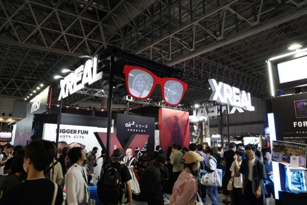 持续领跑全球AR市场，XREAL首次亮相东京电玩展