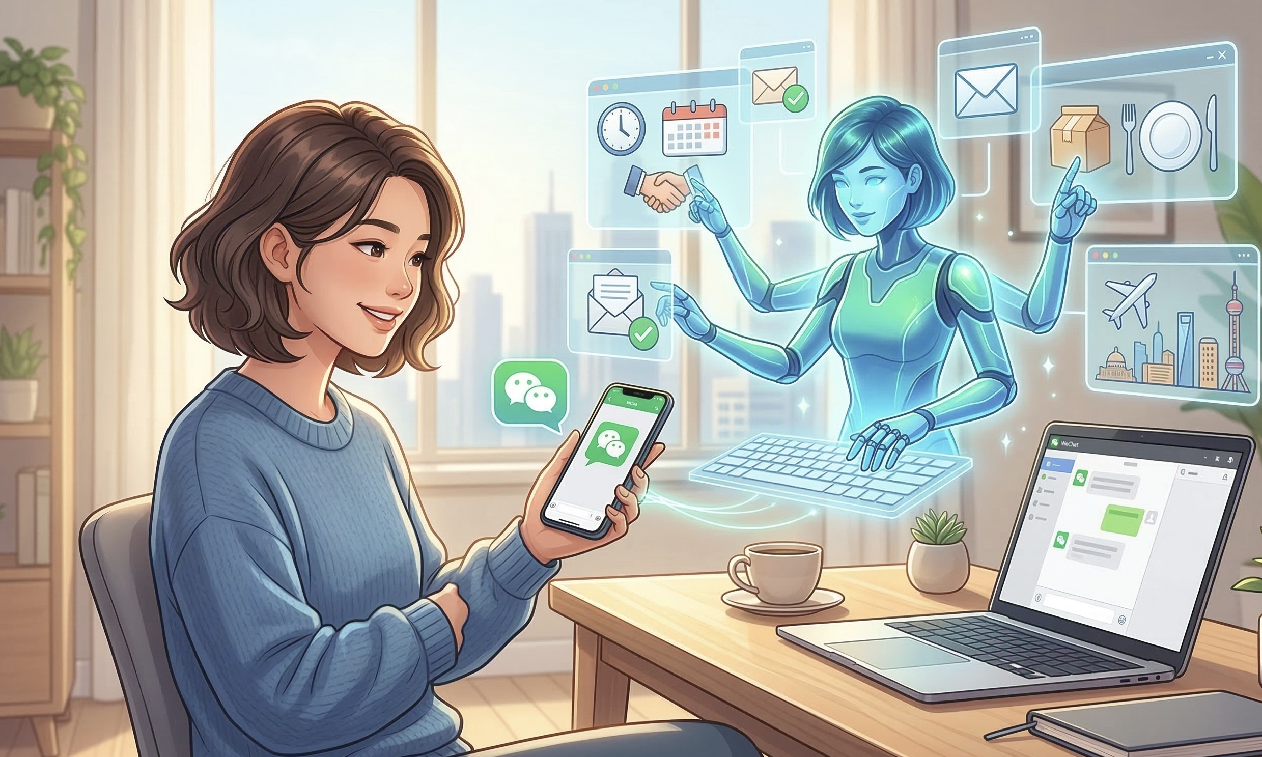 微信「绝密AI」浮出水面：不拼大模型，14亿月活的小程序才是王牌？