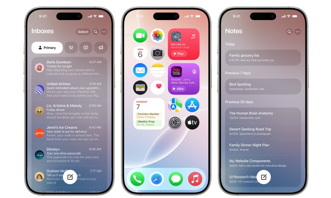 更有质感的iOS26要来了，但AI功能将继续跳票？
