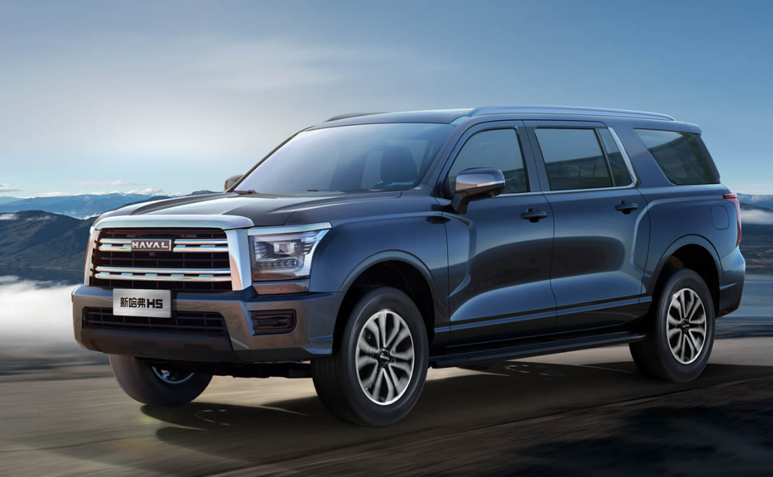 与其说是suv,不如说哈弗h5更像是一辆加了棚顶的皮卡,但还是很巧妙地