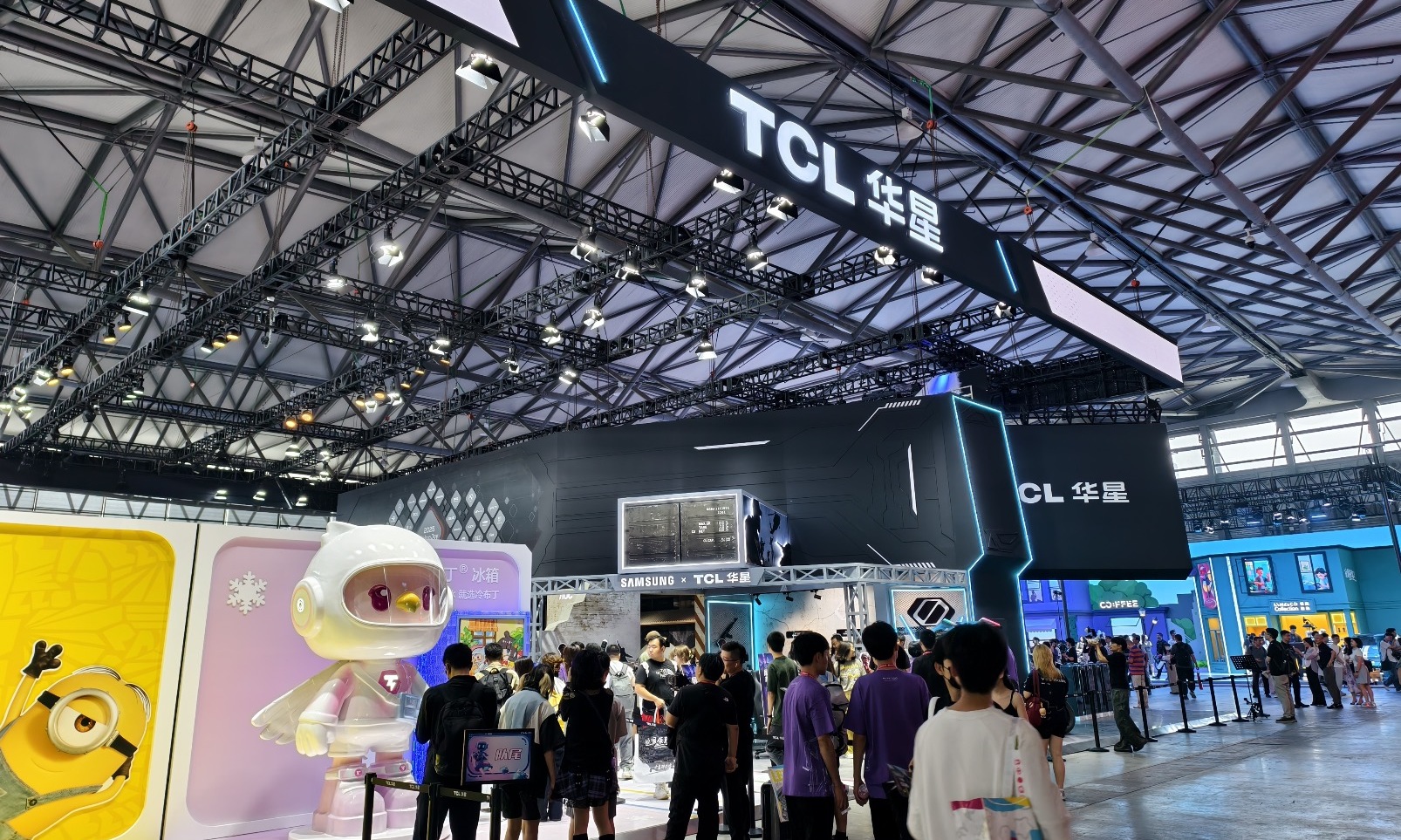 TCL华星「屏宇宙」亮相ChinaJoy，新技术重塑电竞体验
