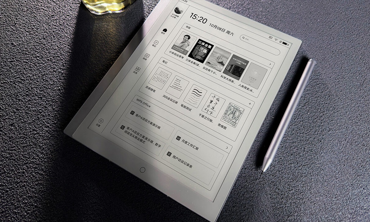 2499元！小米电纸书Note上架：支持磁吸手写笔