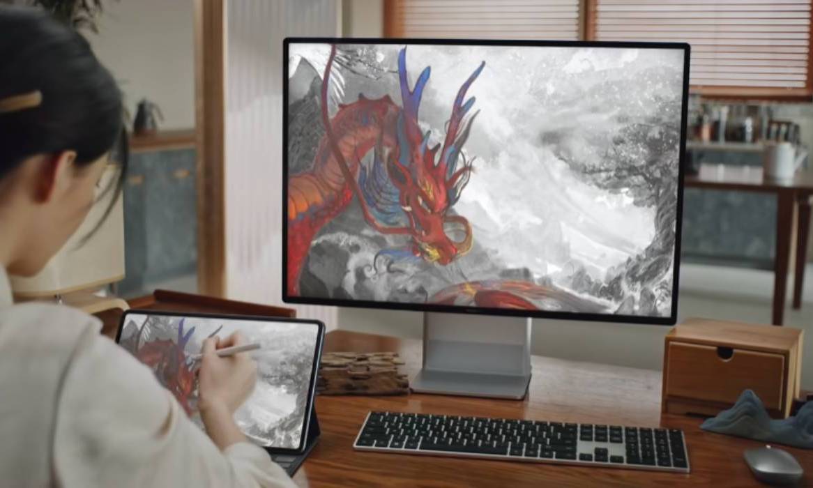 华为MatePad Pro秀专业绘画能力，中国式审美独树一帜