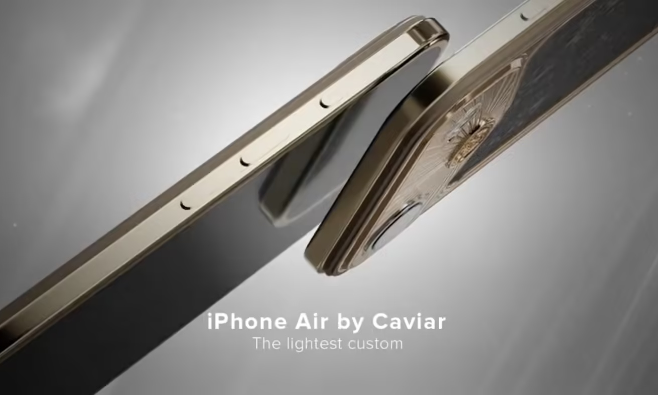 全球仅3台！iPhone Air定制版上线，换层皮就卖27万？