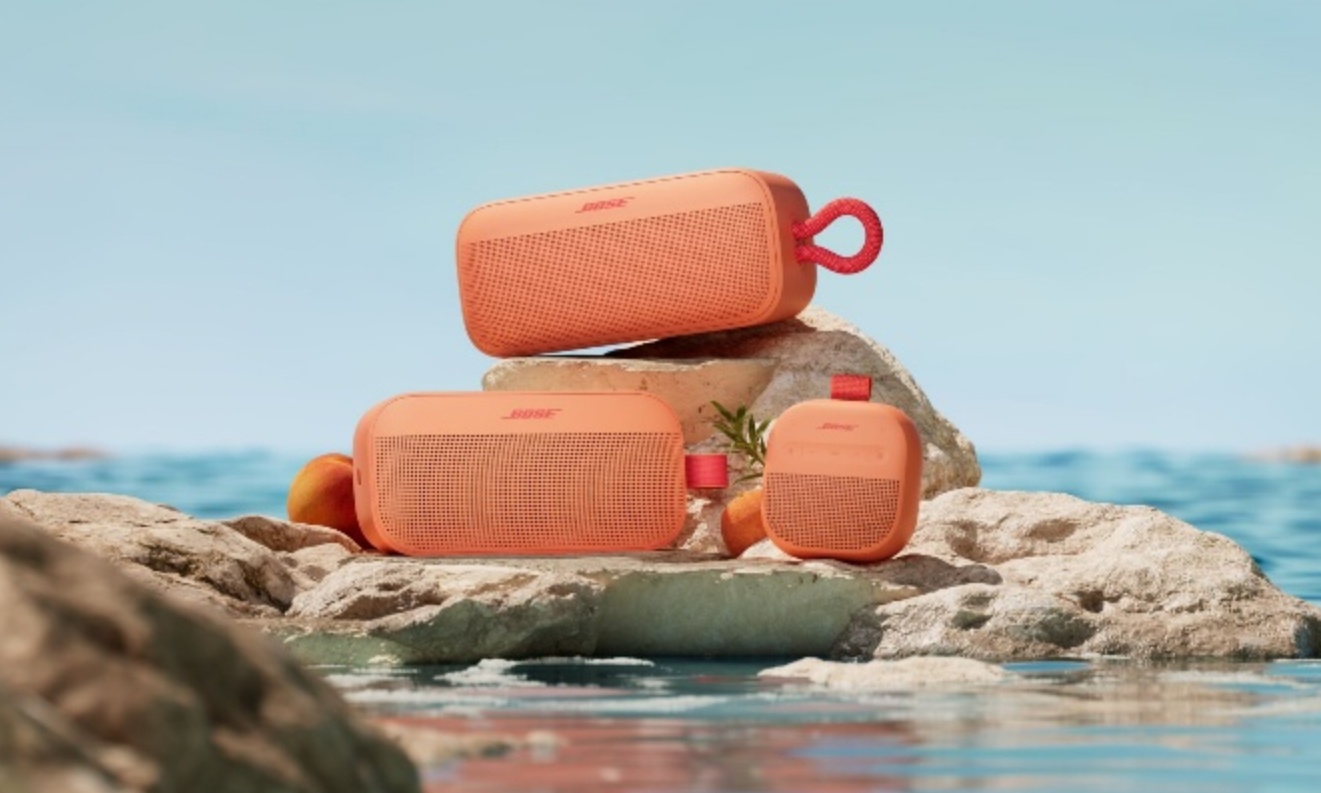 Bose SoundLink 蓝牙®扬声器系列推出落日暖桃新色