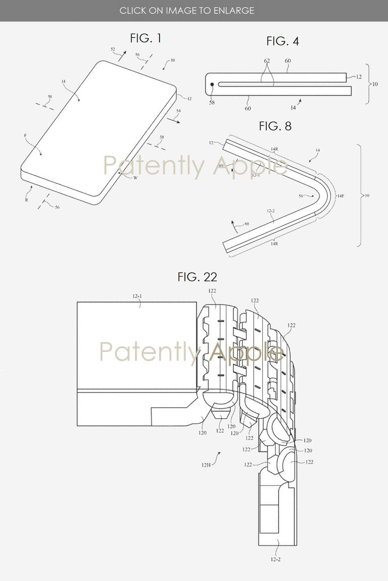 苹果折叠 iPhone / iPad专利曝光：创新铰链设计，延长柔性屏寿命