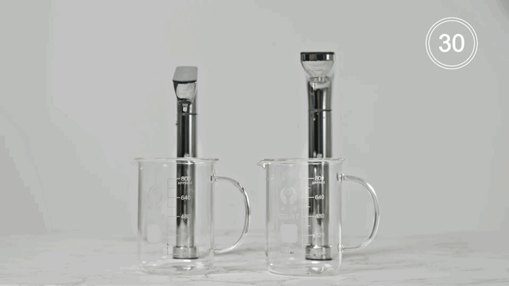 动图：九阳太空热小净R6与普通即热净水器的热水流速对比.gif