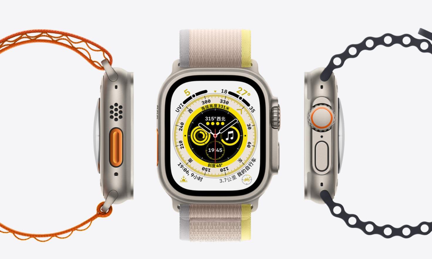 苹果 Apple Watch 第5代 GPS+LTE 44mm表盘 太空灰 黑色运动表带 搭载watchOS 6，到手499欧，原价579欧 ...