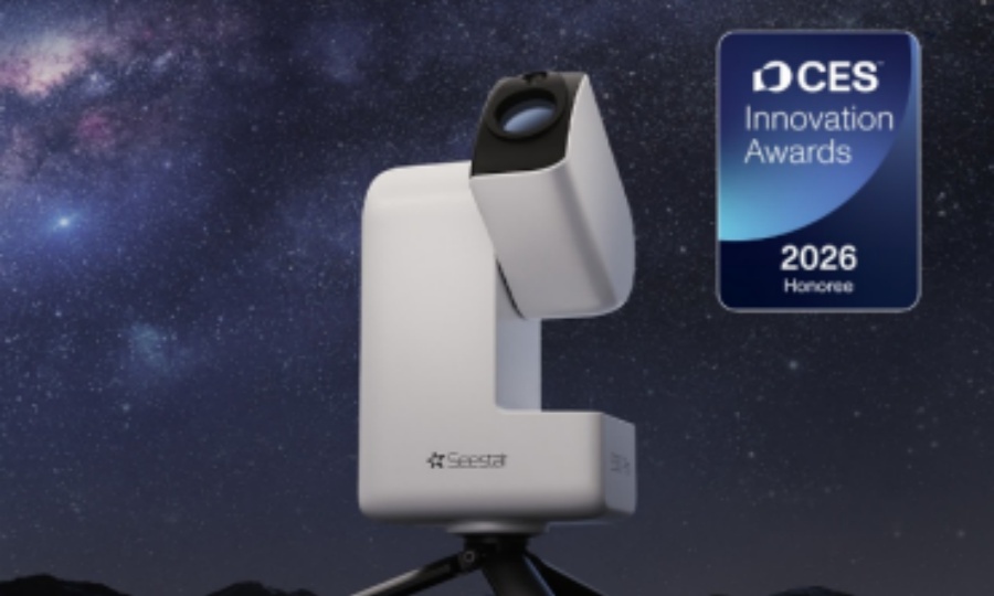智能观星新时代：Seestar S30 Pro 智能天文望远镜斩获2026 CES创新奖