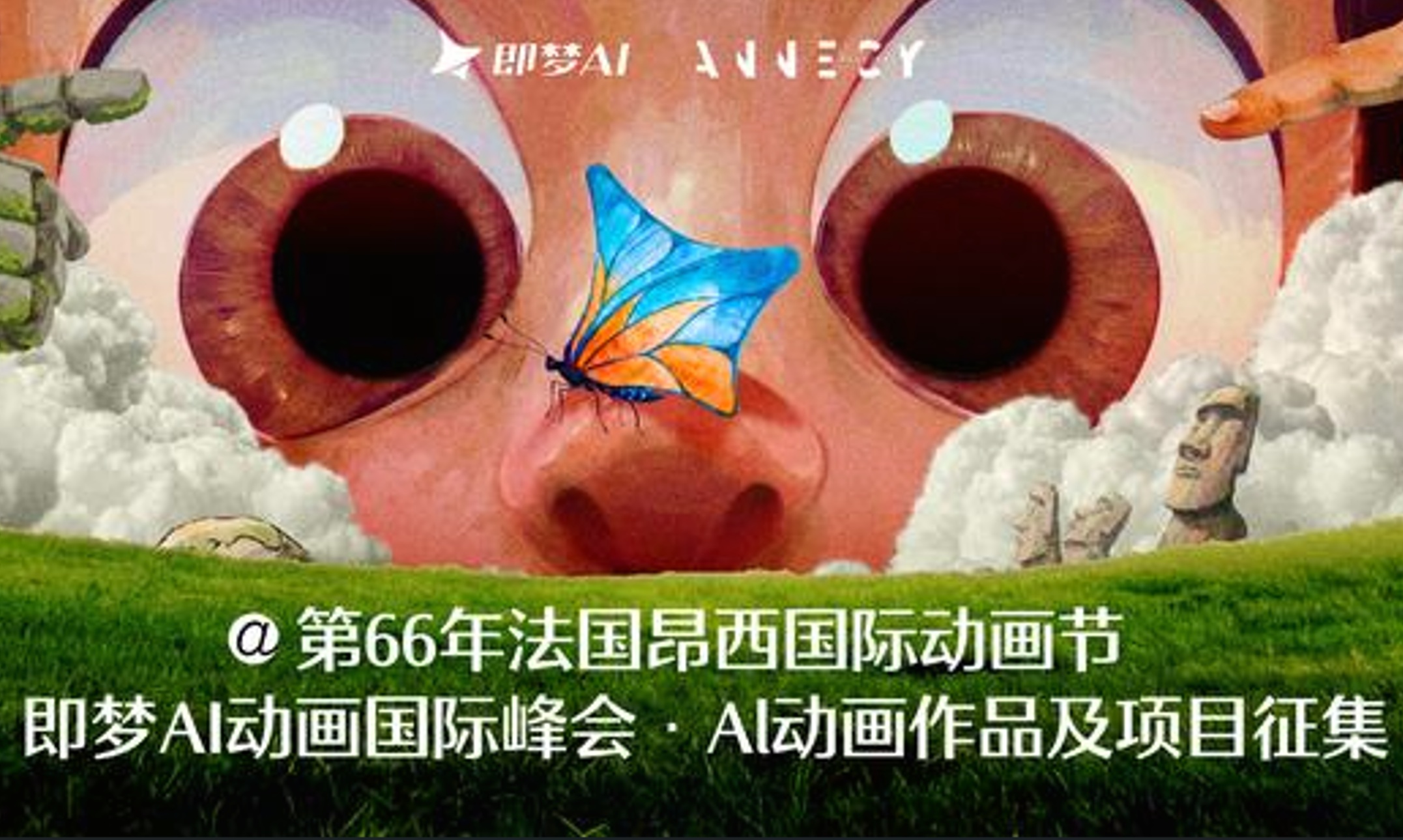 即梦AI面向全球征集AI动画作品，优秀创作者将直通法国昂西国际动画节