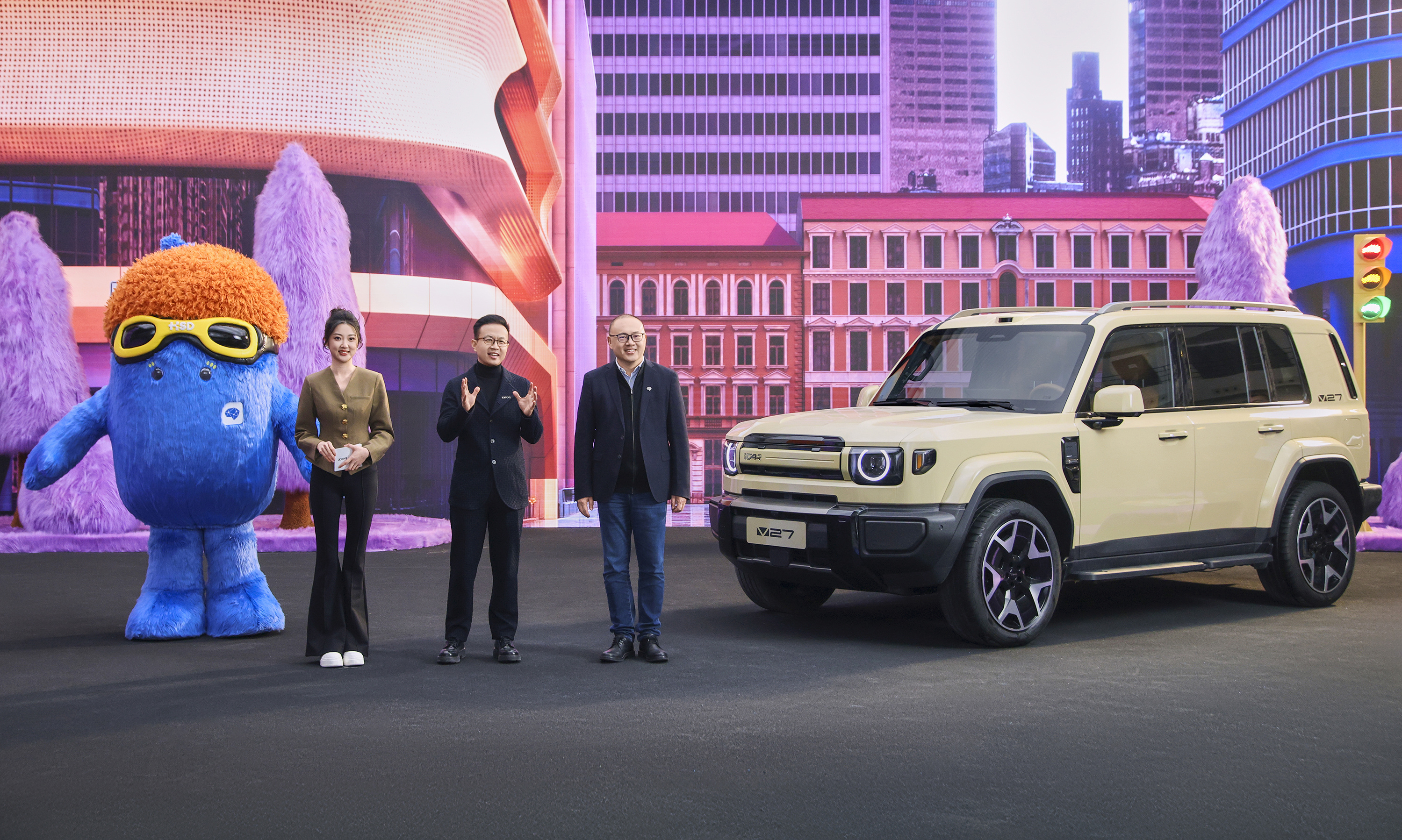 首搭硬派SUV iCAR V27！地平线HSD智驾生态再落一子