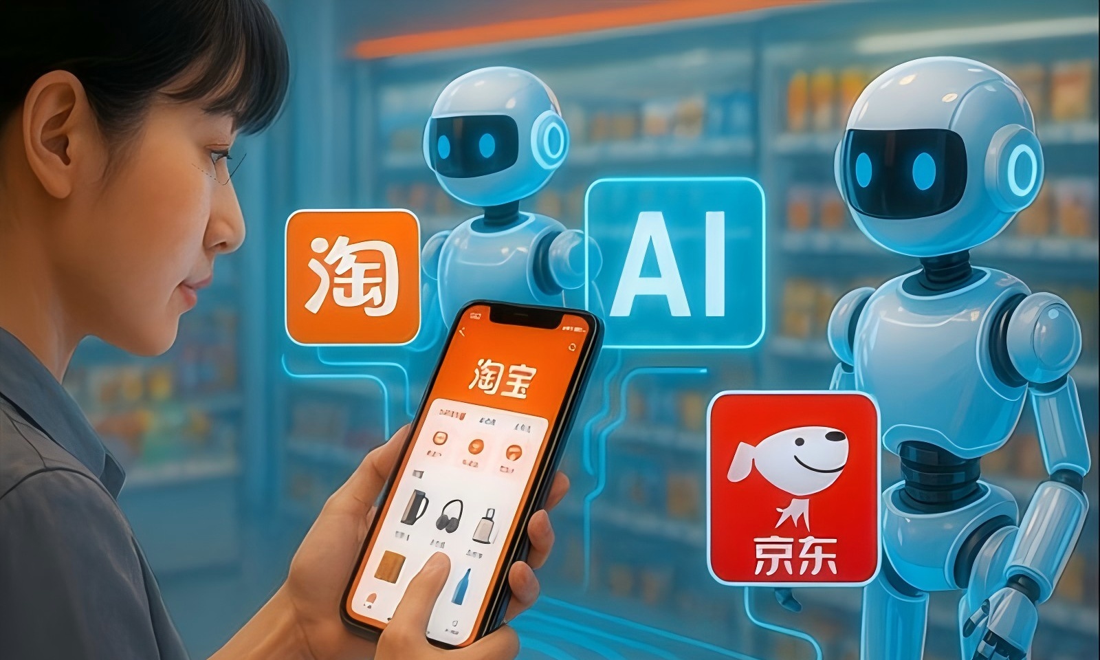 AI集体下场做电商，颠覆淘宝的可能是豆包手机？
