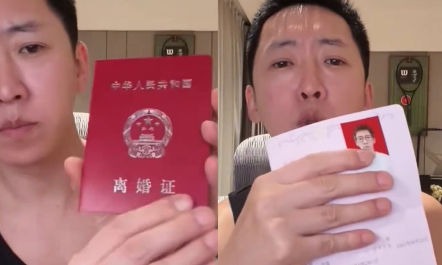 留几手直播晒离婚证！硬刚假离婚传闻，离婚是前妻葛夕主动提的