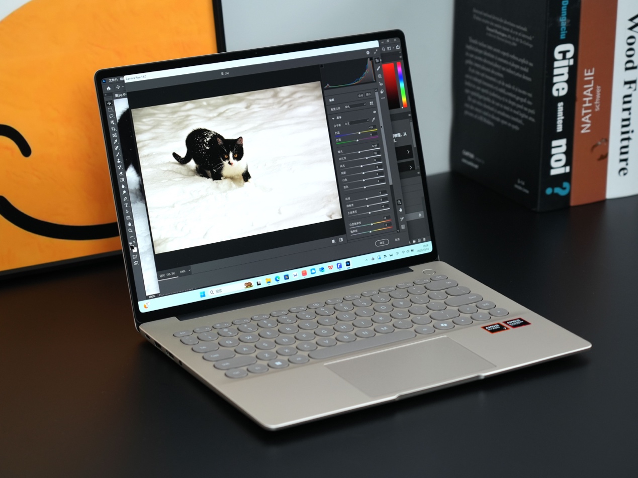 桌子上放着笔记本电脑

描述已自动生成