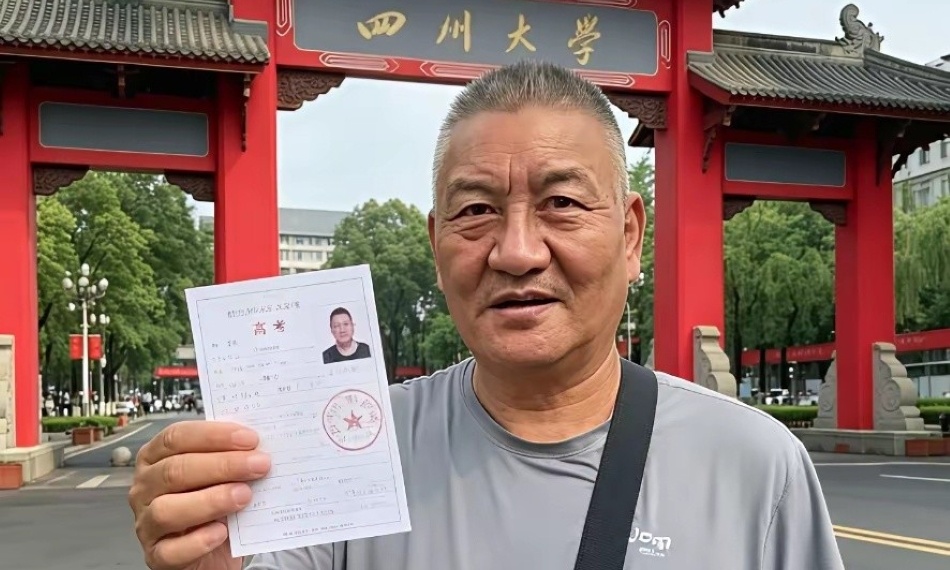 59岁梁实迎战第30次高考!名校命名包间惹侵权,网友集体质疑