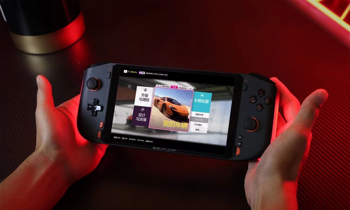 性能力压Switch?国产6800U新掌机曝光:手柄可拆卸