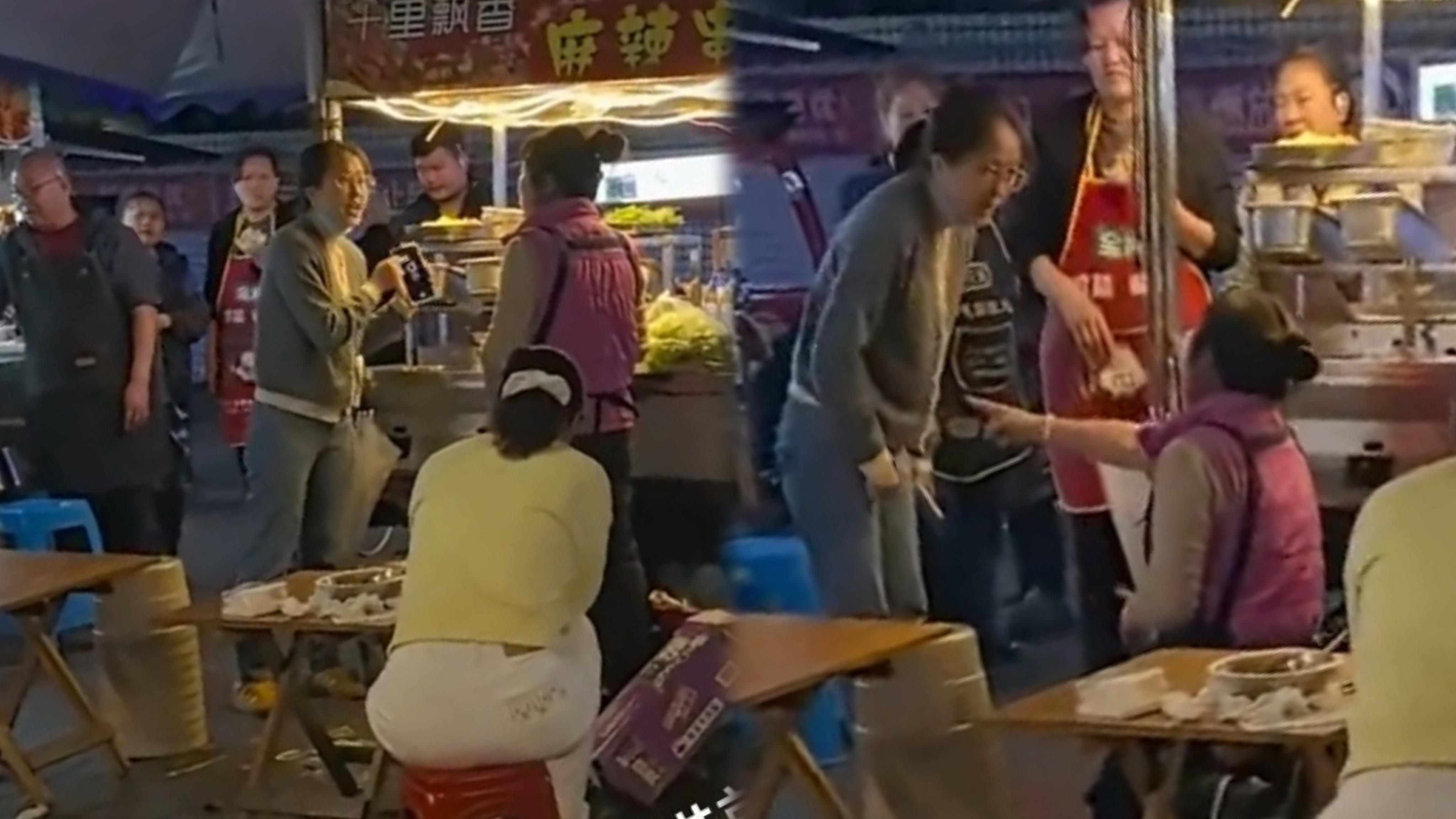 怒了！高三女生作弊被抓，好心摊主反被家长逼到当众下跪？