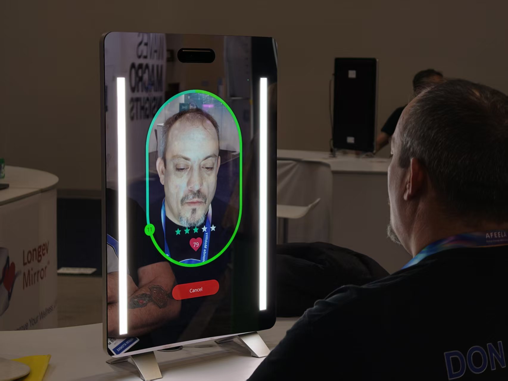 NuraLogix Longevity Mirror