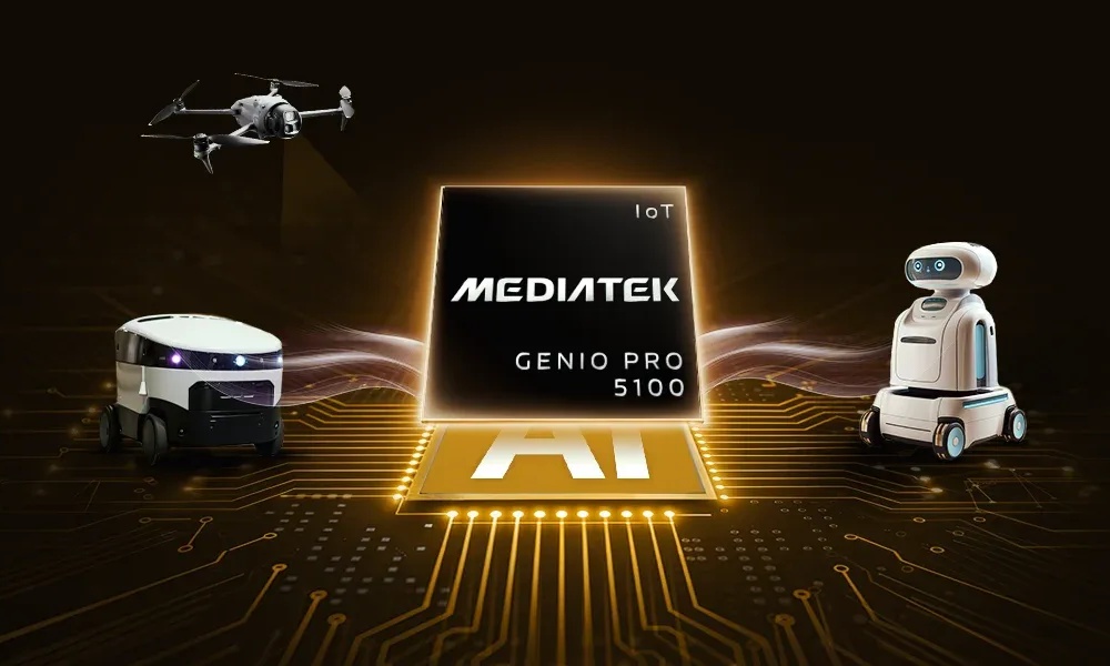 加码具身智能端侧AI！联发科Genio Pro 5100亮相中国机器人峰会