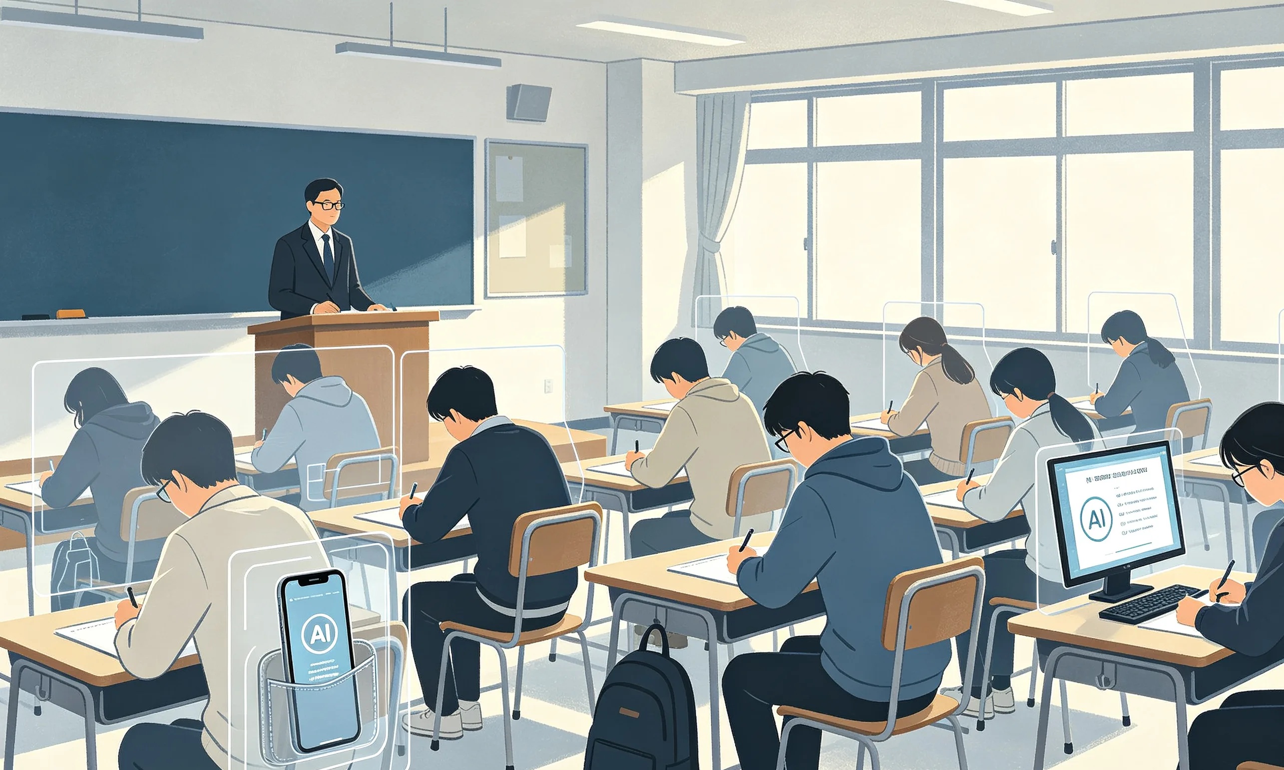 高校AI作弊泛滥成灾!线上考试形同虚设,学位含金量大跳水