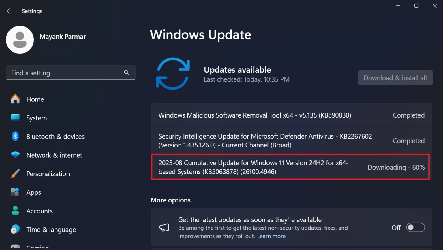 2025-08-Cumulative-Update-for-Windows-11-Version-24H2-for-x64-based-Systems-KB5063878-26100.4946-1536x868.jpg