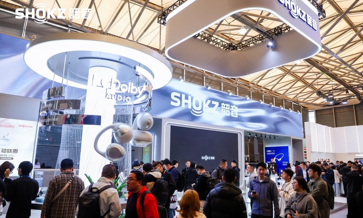 黑科技破圈AWE2025,韶音携新一代开放式耳机动钛圈再创新高度