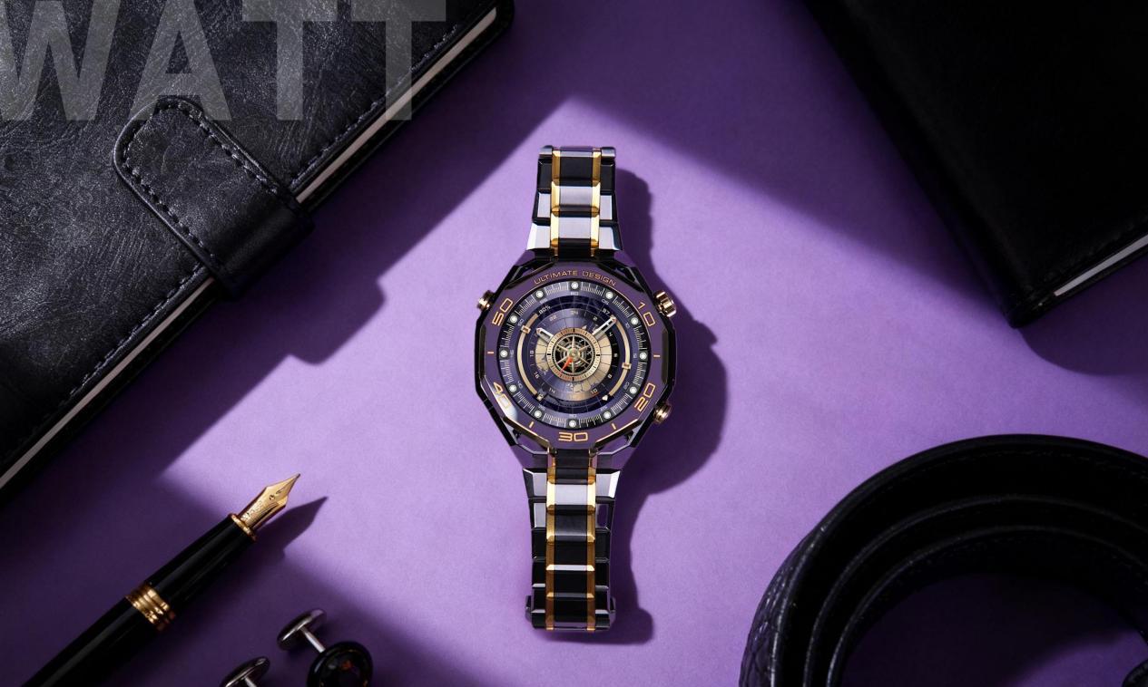 新款华为非凡大师手表发布：腕间紫气藏祥瑞，智联生活显非凡