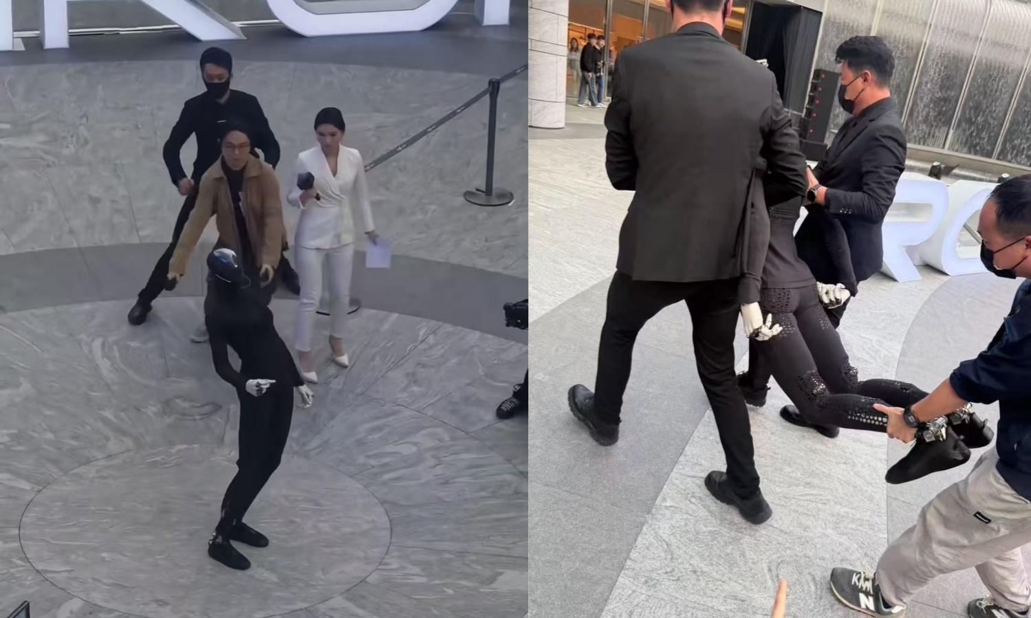 反向出圈!小鹏IRON深圳首秀摔倒,网友们却意外包容