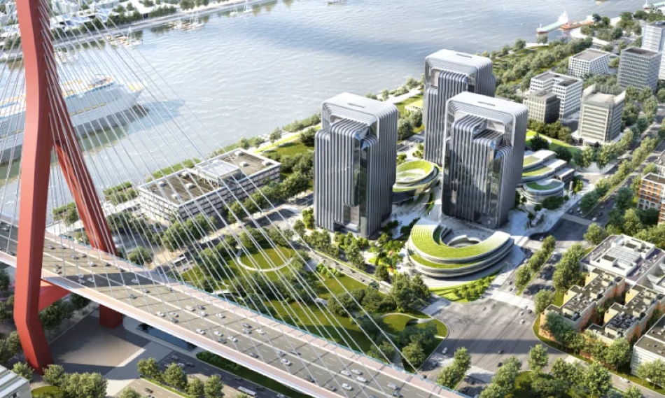 重塑浦江世界级水岸风貌！中国节能·上海首座树立超大城市低碳转型新范式