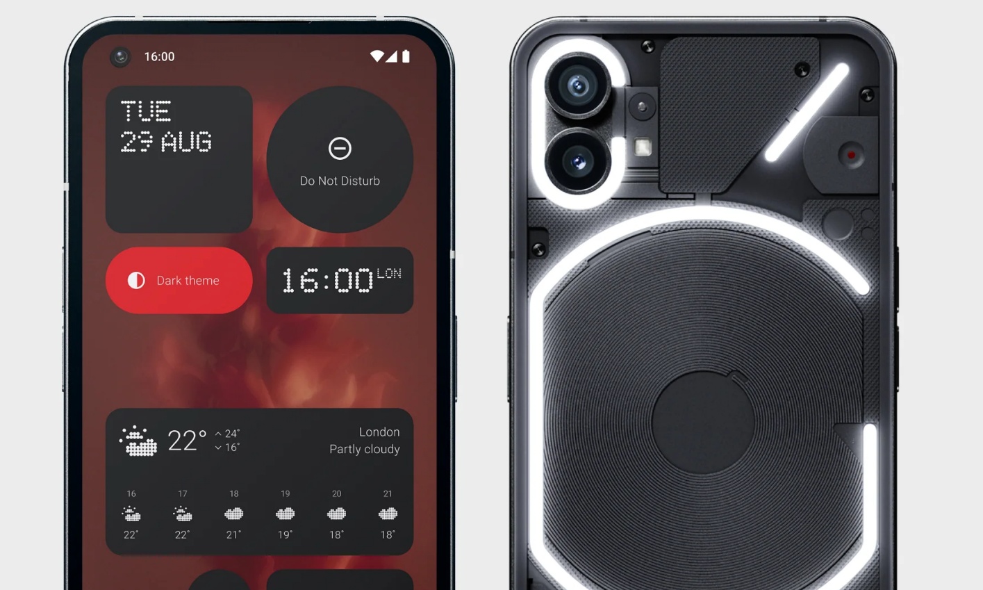 新款Nothing手机曝光：延续灯条设计，极客风拉满