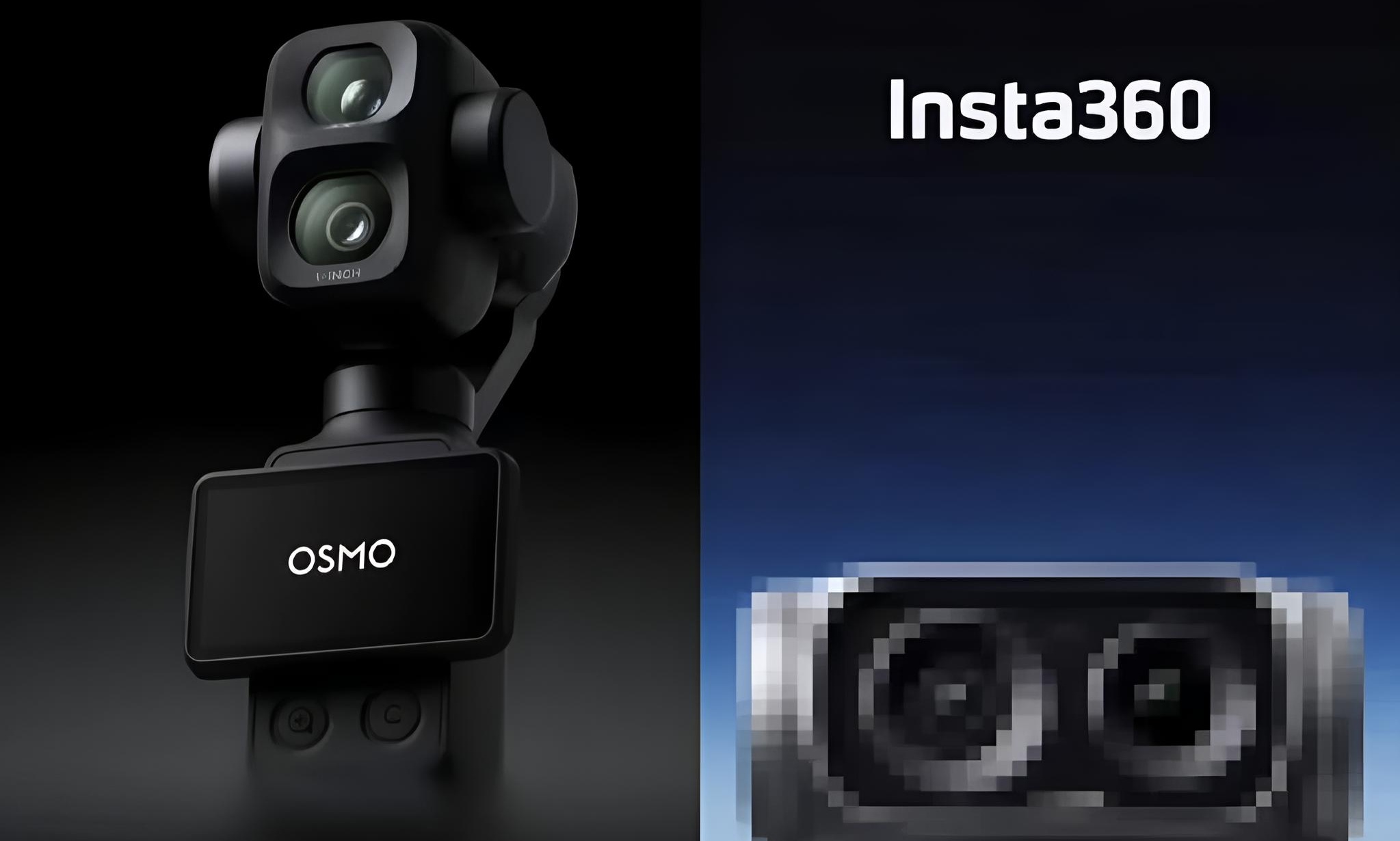 手持云台卷向双摄，大疆Pocket与影石Luna针尖对麦芒