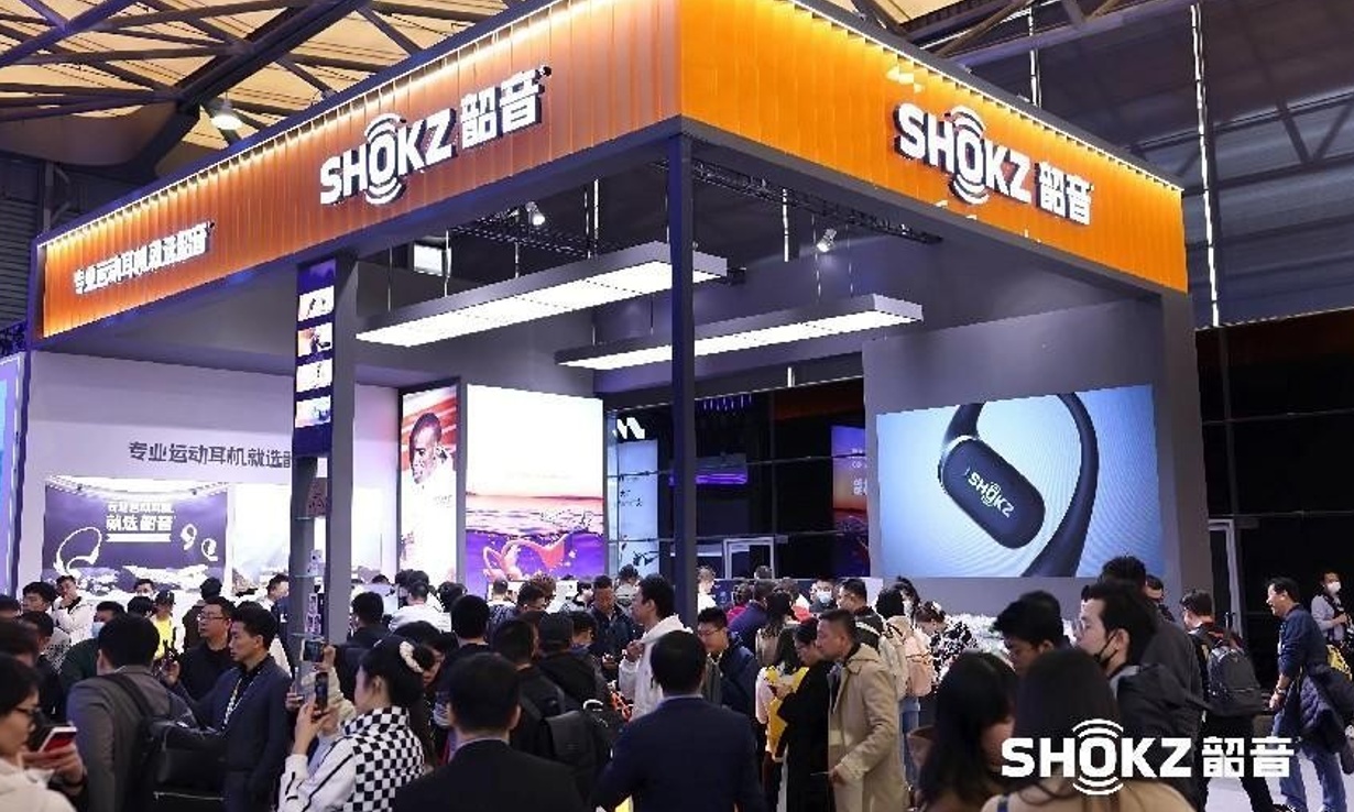 AWE 2024：Shokz韶音携新一代游泳耳机OpenSwim Pro亮相