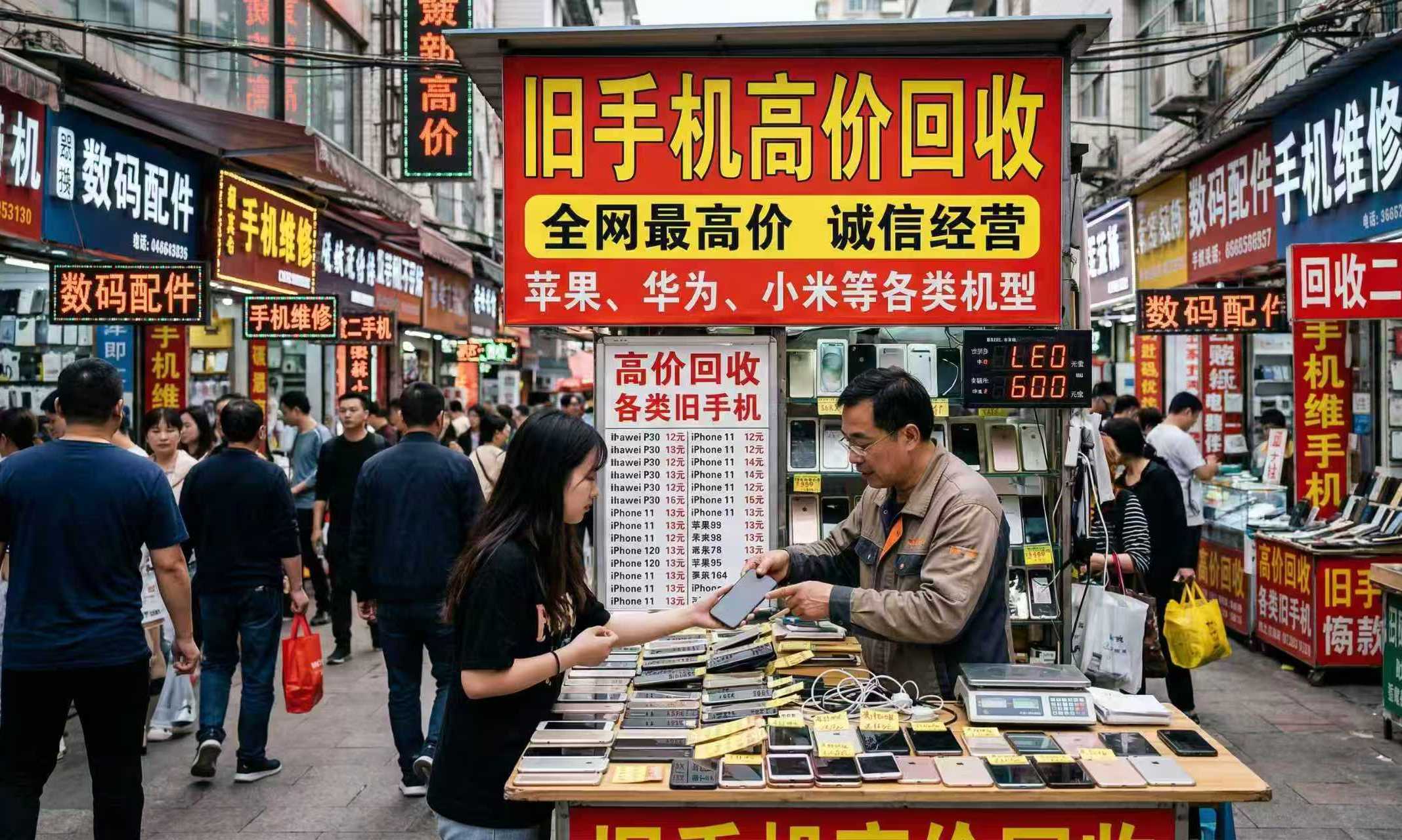 旧手机成了「芯片矿场」？个体倒爷入场淘金：回收价格暴涨五六倍