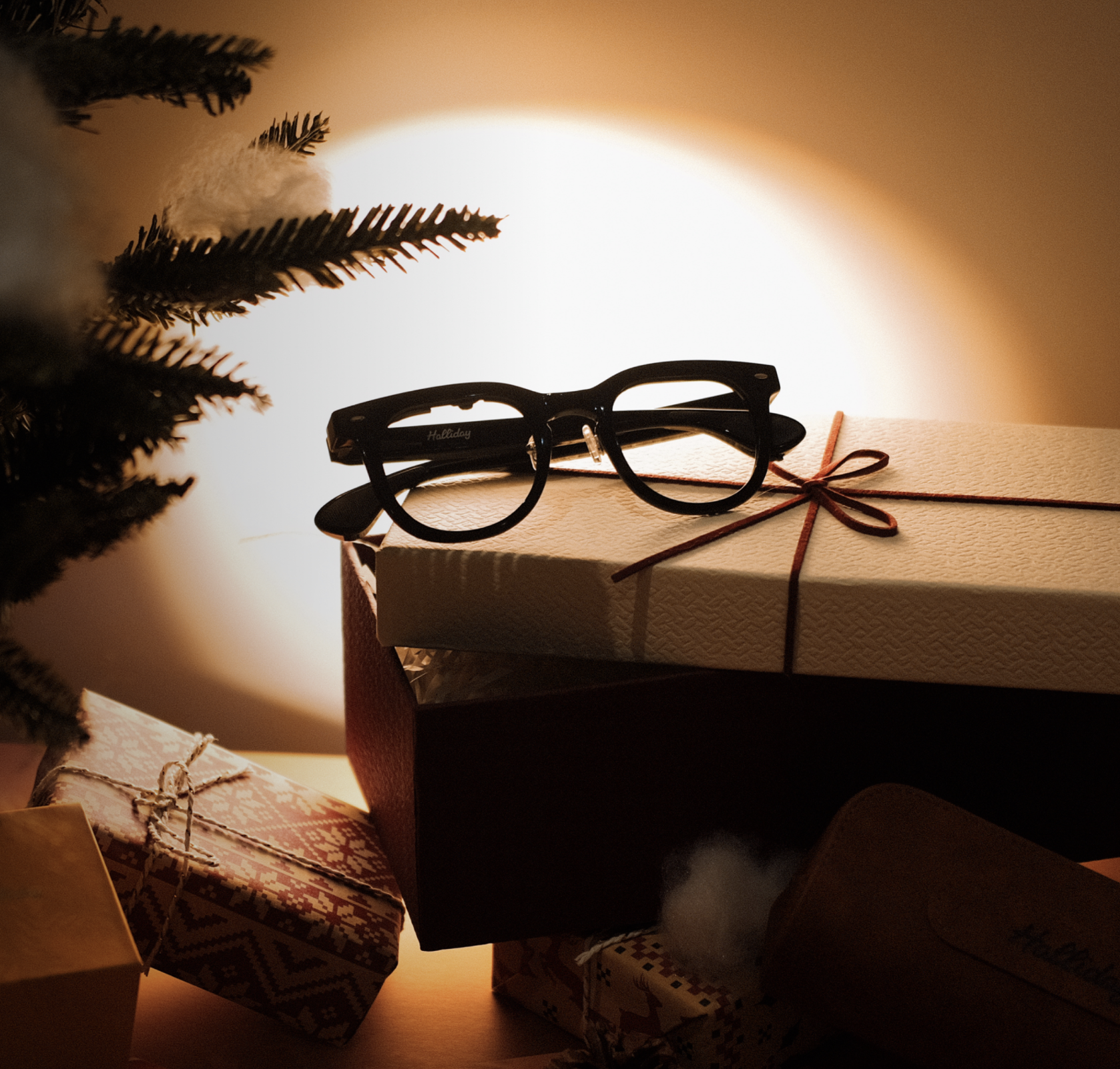 Halliday Glasses隐形显示效果