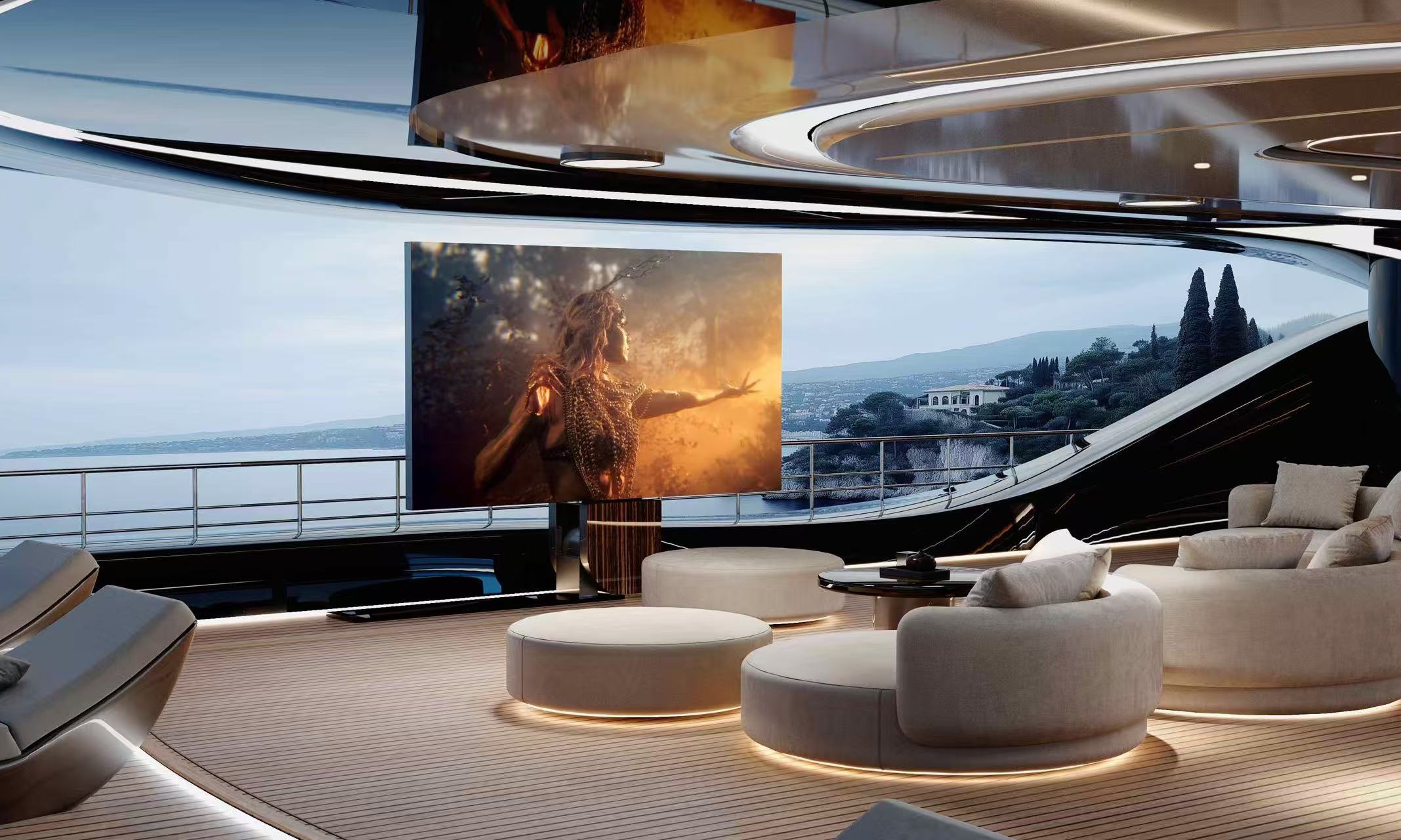 定价280万！全球首款三折叠电视亮相，「形态战」将成为高端电视下一赛点？